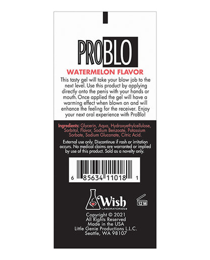 Problo Oral Pleasure Gel by Little Genie Productions LLC