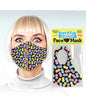Super Fun Boobie Print Mask by Little Genie Productions LLC