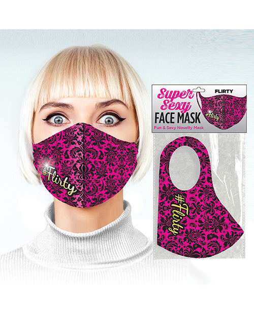 Super Sexy Flirty Script Mask by Little Genie Productions LLC