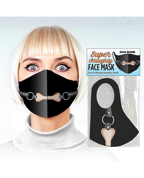 Super Naughty Doggy Bone Mask by Little Genie Productions LLC