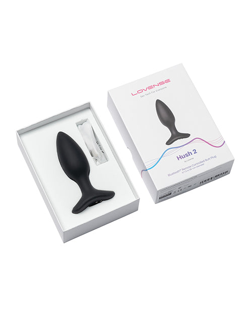 Lovense Hush 2 Butt Plug - Black