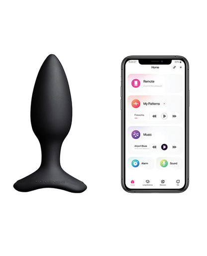 Lovense Hush 2 Butt Plug - Black