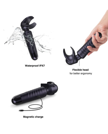 Manwan EVO Original Handle Wand - Black Plum by Lovely Planet