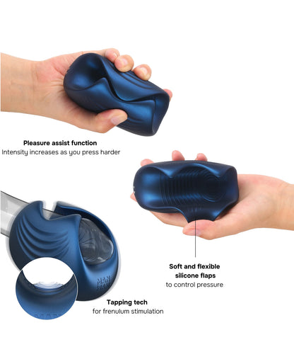 Manwan Sub-One Tapping Male Masturbator - Stellar Blue by Lovely Planet