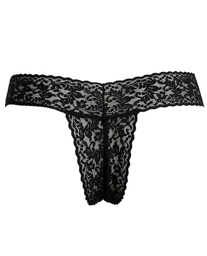 Love to Love Secret Vibrating Panty - Black by Lovely Planet