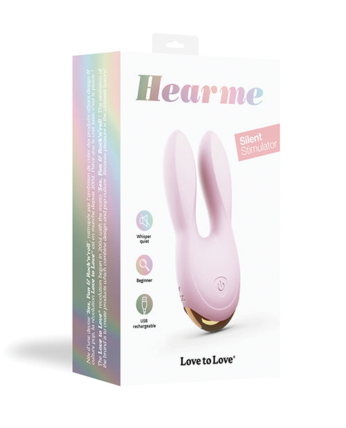 Love to Love Hear Me Flexible Ear Stim - Baby Pink by Lovely Planet