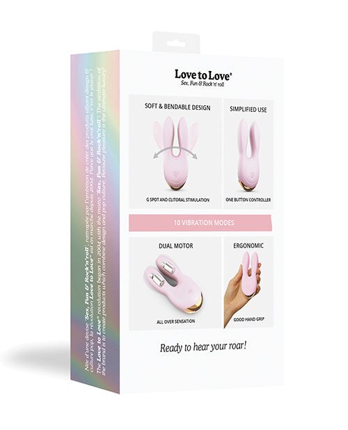 Love to Love Hear Me Flexible Ear Stim - Baby Pink by Lovely Planet