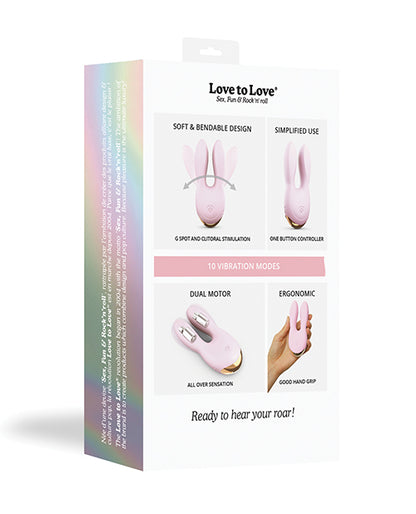 Love to Love Hear Me Flexible Ear Stim - Baby Pink by Lovely Planet