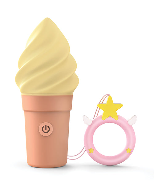Love to Love Cand'ice Ice Cream Cone Stimulator - Vanilla Pop by Lovely Planet