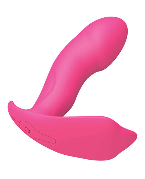 Dorcel Secret Clit Dual Stim Heating and Voice Control - Pink by Lovely Planet