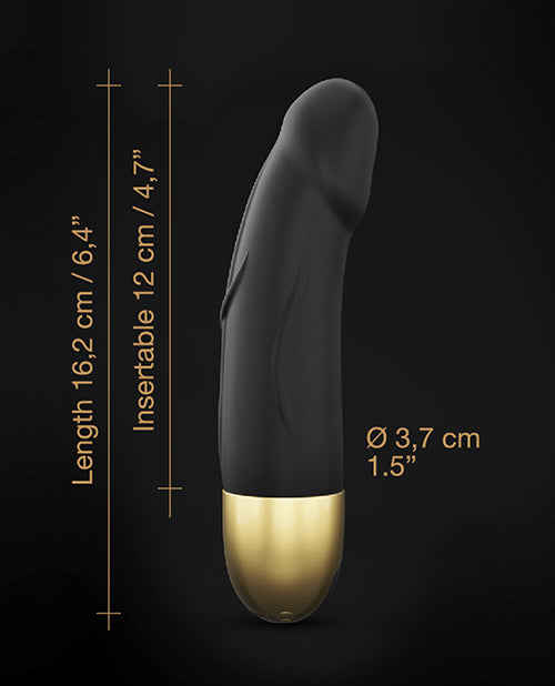 Dorcel Real Vibration S 6" Rechargeable Vibrator 2.0 - Gold by Lovely Planet