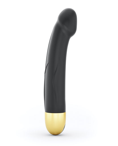 Dorcel Real Vibration M 8.6" Rechargeable Vibrator 2.0 - Black/Gold by Lovely Planet