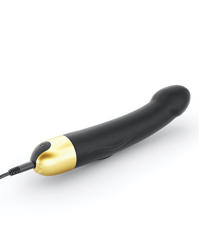 Dorcel Real Vibration M 8.6" Rechargeable Vibrator 2.0 - Black/Gold by Lovely Planet