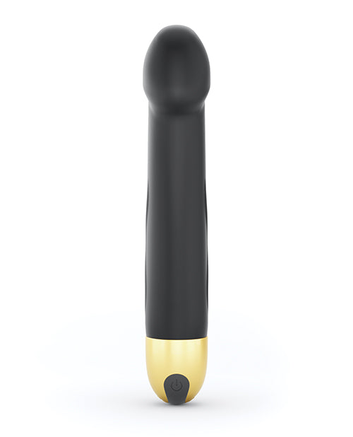 Dorcel Real Vibration M 8.6" Rechargeable Vibrator 2.0 - Black/Gold by Lovely Planet