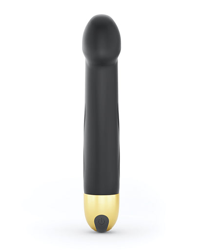Dorcel Real Vibration M 8.6" Rechargeable Vibrator 2.0 - Black/Gold by Lovely Planet
