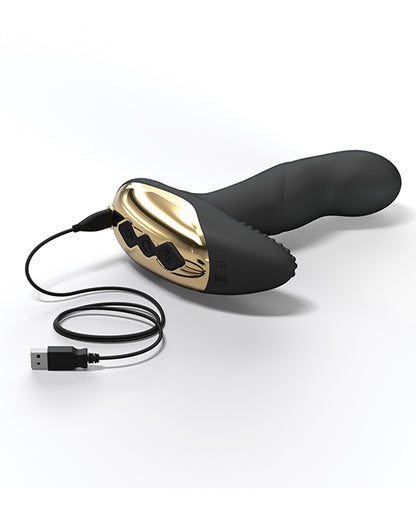 Dorcel P-Finger Come Hither - Black/Gold by Lovely Planet