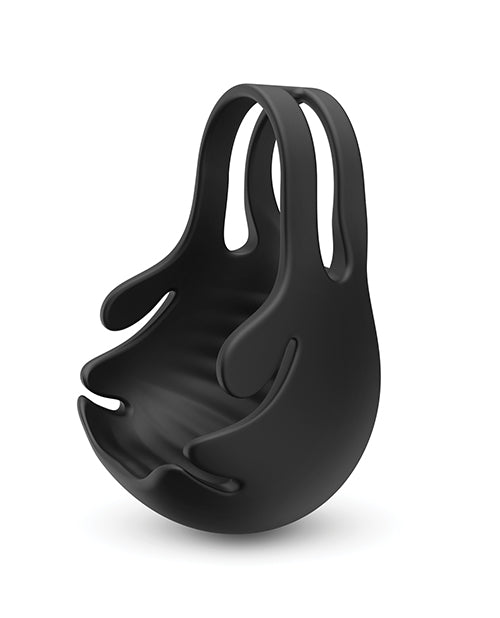 Dorcel Fun Bag Testicle Vibrator - Black by Lovely Planet