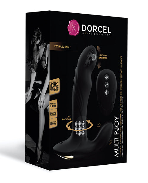 Dorcel P-Joy Double Action Prostate Massager - Black by Lovely Planet