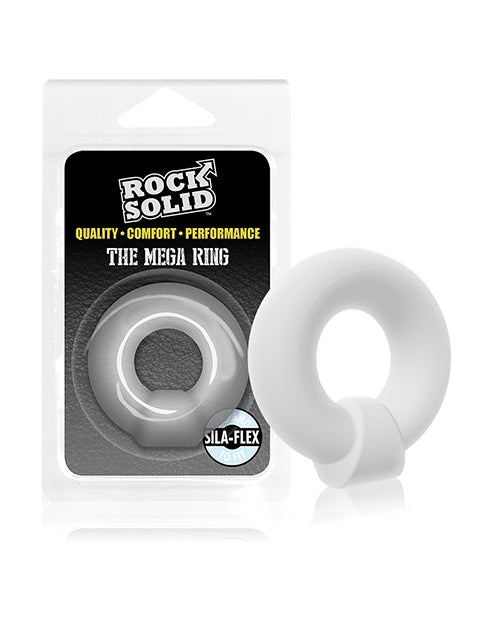 Rock Solid Mega Ring - Translucent by Doc Johnson