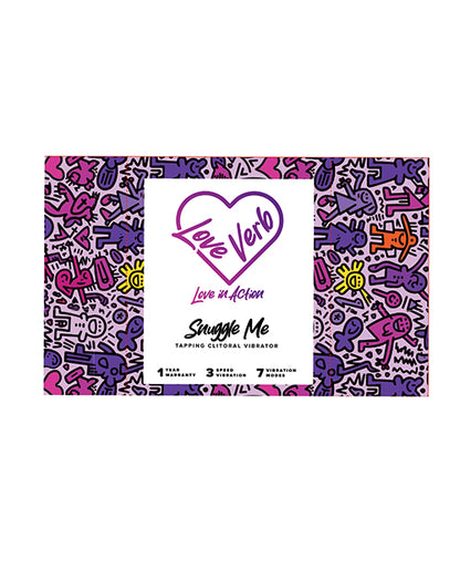 Love Verb Snuggle Me Copper-Infused Clitoral Vibrator - Lilac by Loveverb