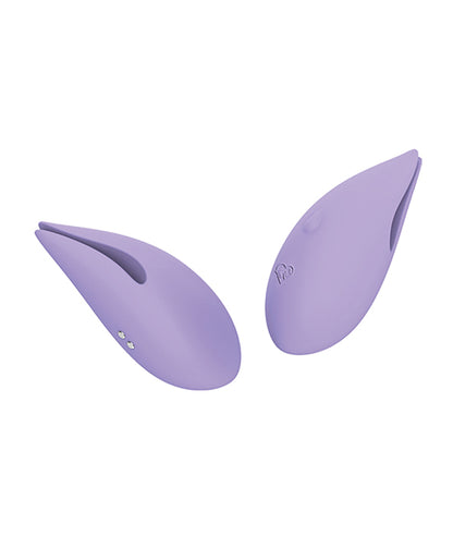Love Verb Kiss Me Copper-Infused Clit Tickler - Lilac by Loveverb