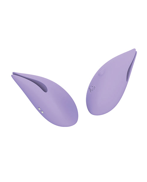 Love Verb Kiss Me Copper-Infused Clit Tickler - Lilac by Loveverb