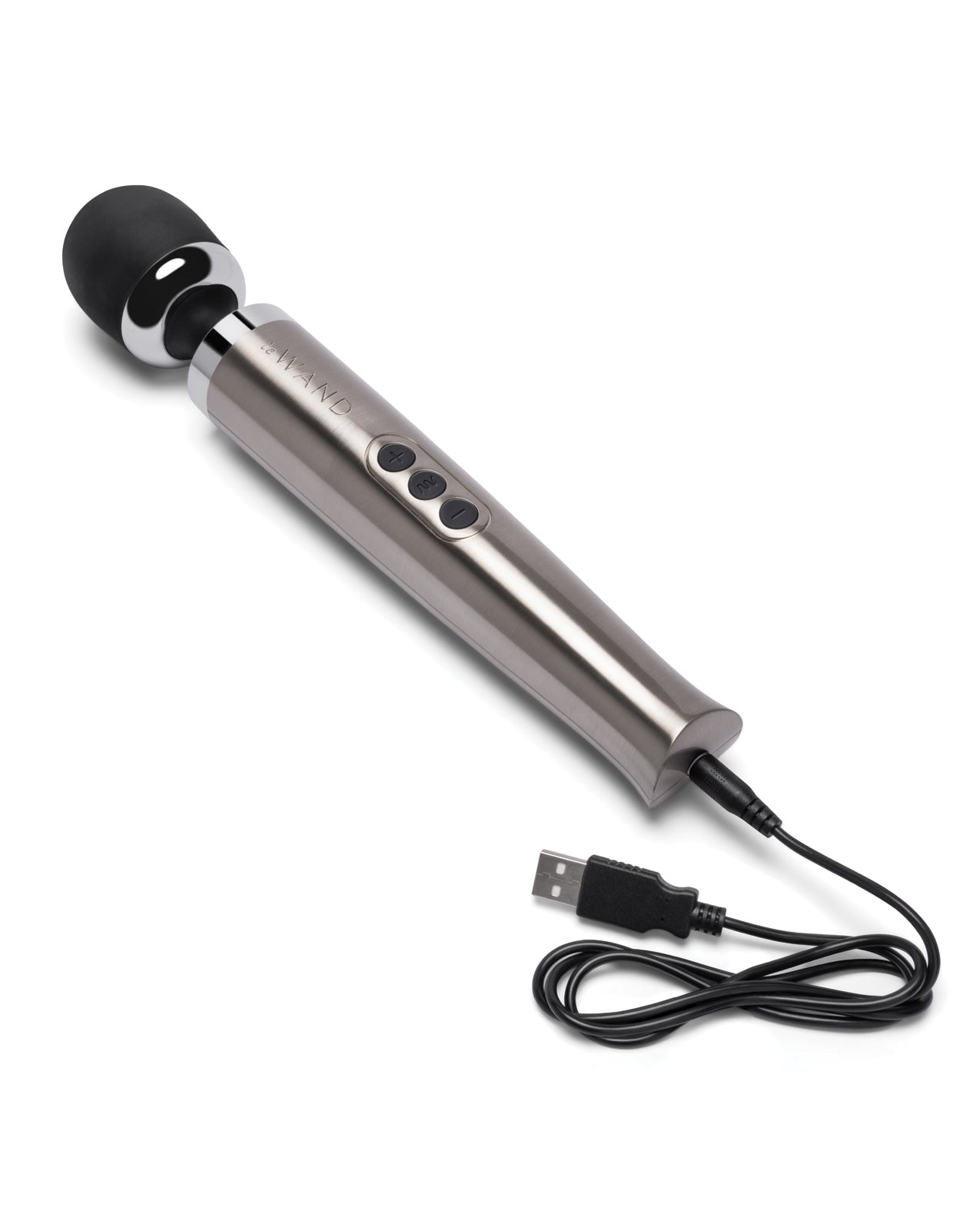 Le Wand Die Cast Rechargeable Massager - Silver