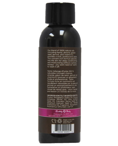 Earthly Body Massage & Body Oil - 2 Oz