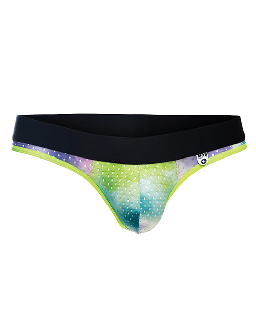 Male Basics Mob Aero Jock Green Dye