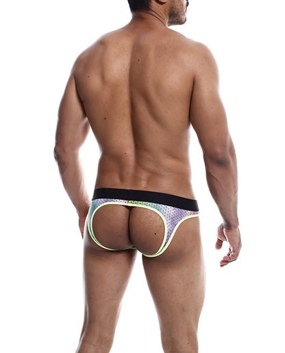 Male Basics Mob Aero Jock Green Dye