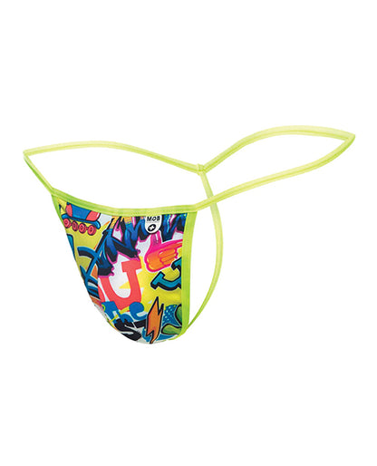 Male Basics Sinful Hipster Music T Thong G-string Print