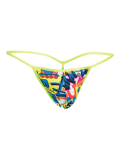 Male Basics Sinful Hipster Music T Thong G-string Print