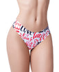 Mememe Love Message Printed Thong