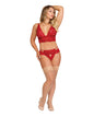 Sugar & Spice Bra & Panty Red