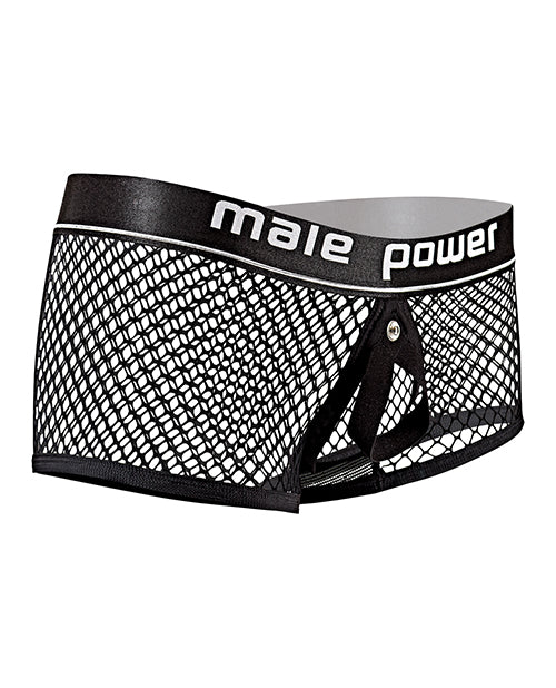 Cock Pit Fishnet Mini Cock Ring Short by Comme Ci Comme Ca