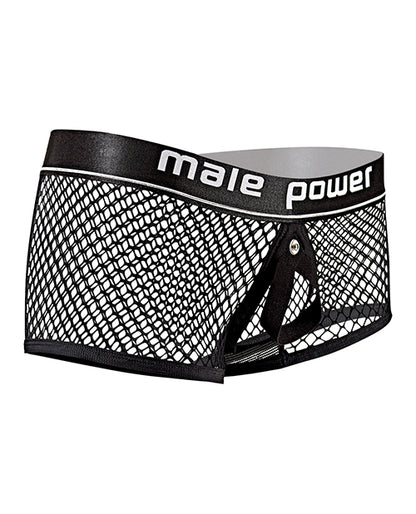 Cock Pit Fishnet Mini Cock Ring Short by Comme Ci Comme Ca