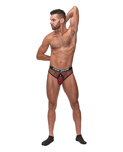 Cock Pit Fishnet Cock Ring Jock by Comme Ci Comme Ca