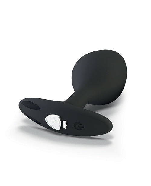 Mystim Rocking Force Silicone Buttplug Small - Black by Mystim Gmbh