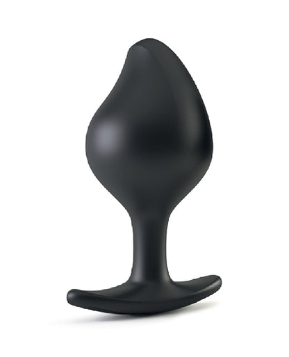 Mystim Rocking Force Silicone Buttplug Small - Black by Mystim Gmbh