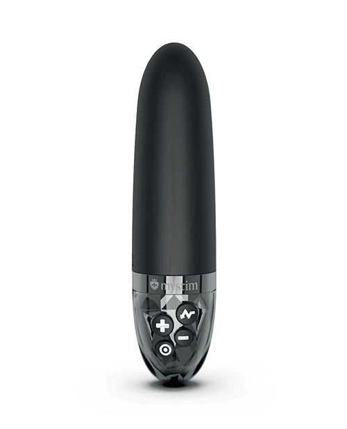 Mystim Sleak Freak eStim Straight Vibrator - Black by Mystim Gmbh