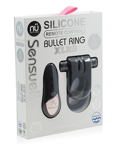 Sensuelle Silicone Remote Control Xlr8 Turbo Boost Cock Ring