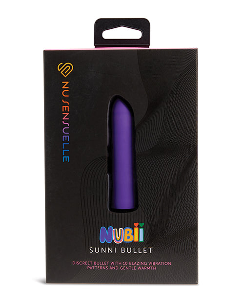 Nu Sensuelle Sunni Nubii Warming Bullet by Novel Creations Usa INC