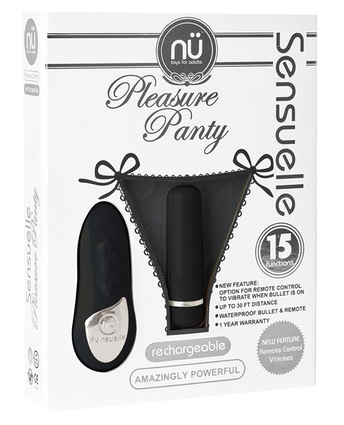 Sensuelle Pleasure Panty Bullet W/remote Control by Novel Creations Usa INC