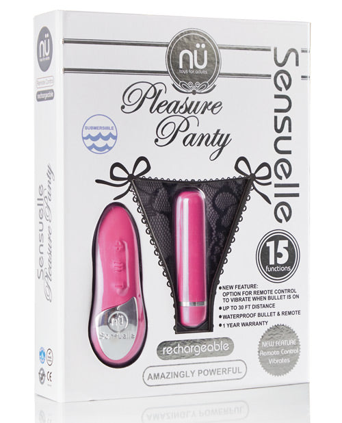 Sensuelle Pleasure Panty Bullet W/remote Control by Novel Creations Usa INC