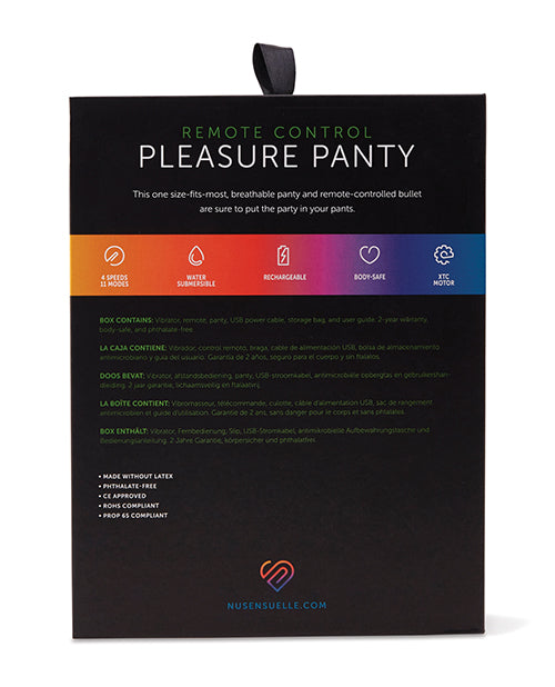 Sensuelle Pleasure Panty Bullet W/remote Control by Novel Creations Usa INC