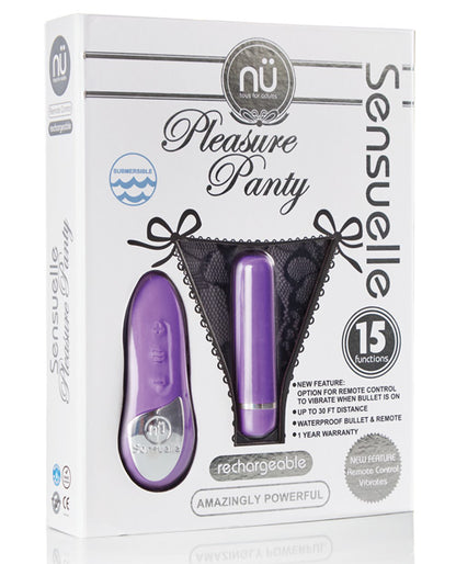 Sensuelle Pleasure Panty Bullet W/remote Control by Novel Creations Usa INC