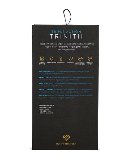 Nu Sensuelle Trinitii Tongue Vibe by Novel Creations Usa INC