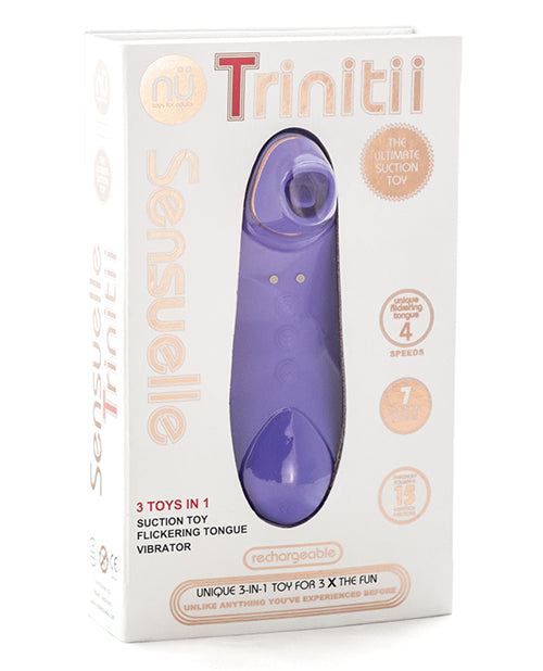 Nu Sensuelle Trinitii Tongue Vibe by Novel Creations Usa INC