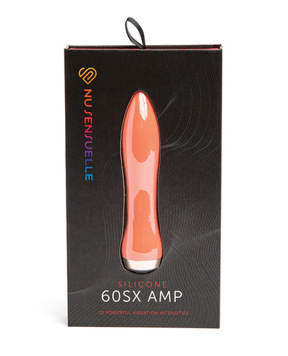Nu Sensuelle 60sx Amp Silicone Bullet by Novel Creations Usa INC