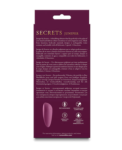 Secrets Juniper Throbbing Vibe - Ruby